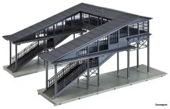 131378 Faller Bahnsteigbrücke -Bruder Verkoopwinkel FA131378 1