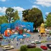 140341 Faller Kirmes-Set Mit Polyp -Bruder Verkoopwinkel FA140341