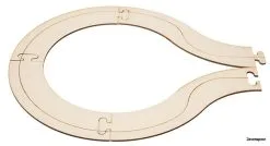 161945 Faller Laser-Street Wendeschleife