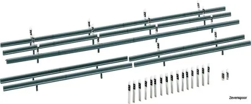 180535 Faller Leitplanken, 32 Begrenzungspf -Bruder Verkoopwinkel FA180535