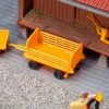 180991 Faller 2 Bahnsteigwagen, Orange -Bruder Verkoopwinkel FA180991