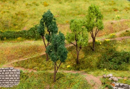 181379 Faller 4 Bäume, Sortiert -Bruder Verkoopwinkel FA181379