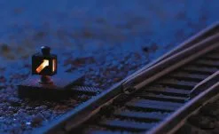 6438 Fleischmann WEICHENLATERNE F.RE/LI WEICHE