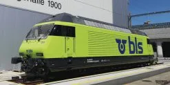731391 Fleischmann E-Lok Re 465 BLS SND. Grün