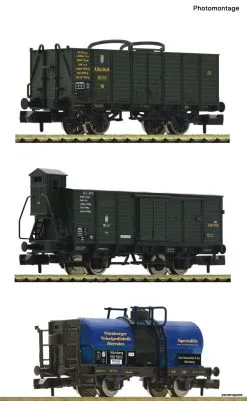 809005 Fleischmann 3er Set Güterzug Kbaystb