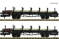 823607 Fleischmann 2-tlg.Set Schienentransportw.