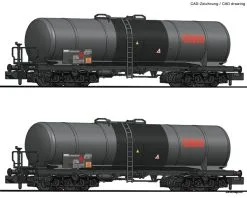 825812 Fleischmann 2-tlg.Set Kesselwagen OMV