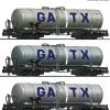 825813 Fleischmann 3-tlg.Set Kesselwg. GATX -Bruder Verkoopwinkel FL825813