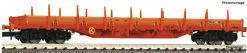 828826 Fleischmann Rungenwagen 4ax, Orange