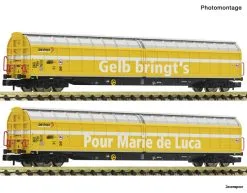 838322 Fleischmann 2-tlg.Set Schiebewandw.Post