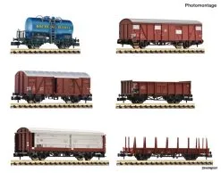 880906 Fleischmann 6-tlg. Set Güterwagen DB
