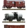 880909 Fleischmann 3-tlg.Güterwagenset -Bruder Verkoopwinkel FL880909
