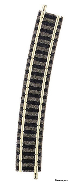 9131 Fleischmann GLEIS GEB. R3, 15°