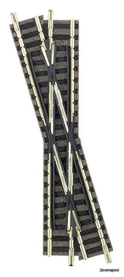 9162 Fleischmann KREUZUNG 15 GRAD LI.