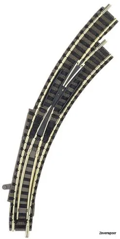 9175 Fleischmann HANDBOGENWEICHE 9142 RE.